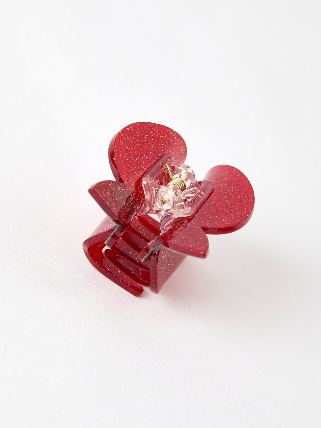 Back To School 1.3 Inch Apple Red Girls Grab Clip