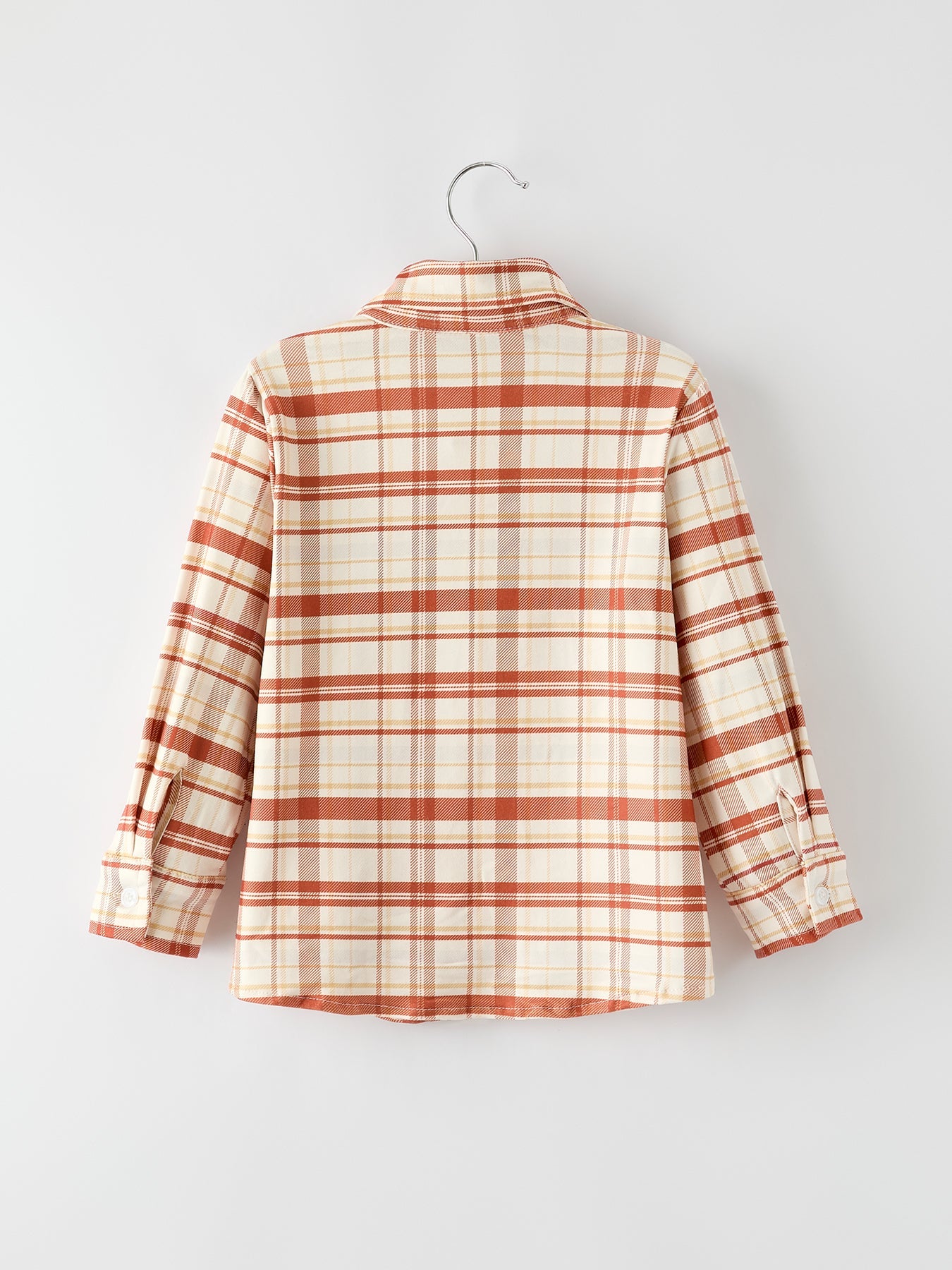 PREORDER Thanksgiving  Plaid Shirt Long Sleeve Boys Top