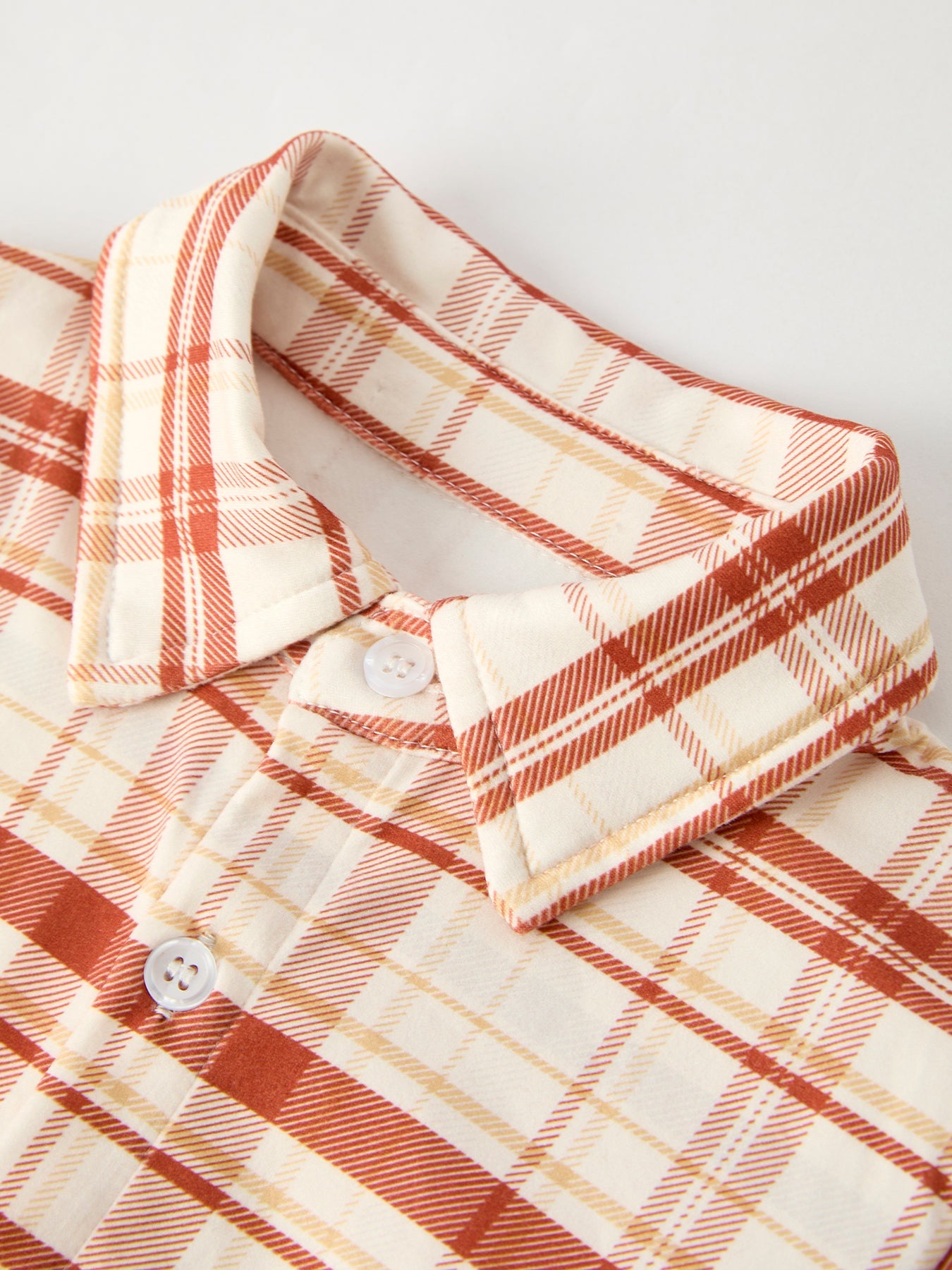 PREORDER Thanksgiving  Plaid Shirt Long Sleeve Boys Top