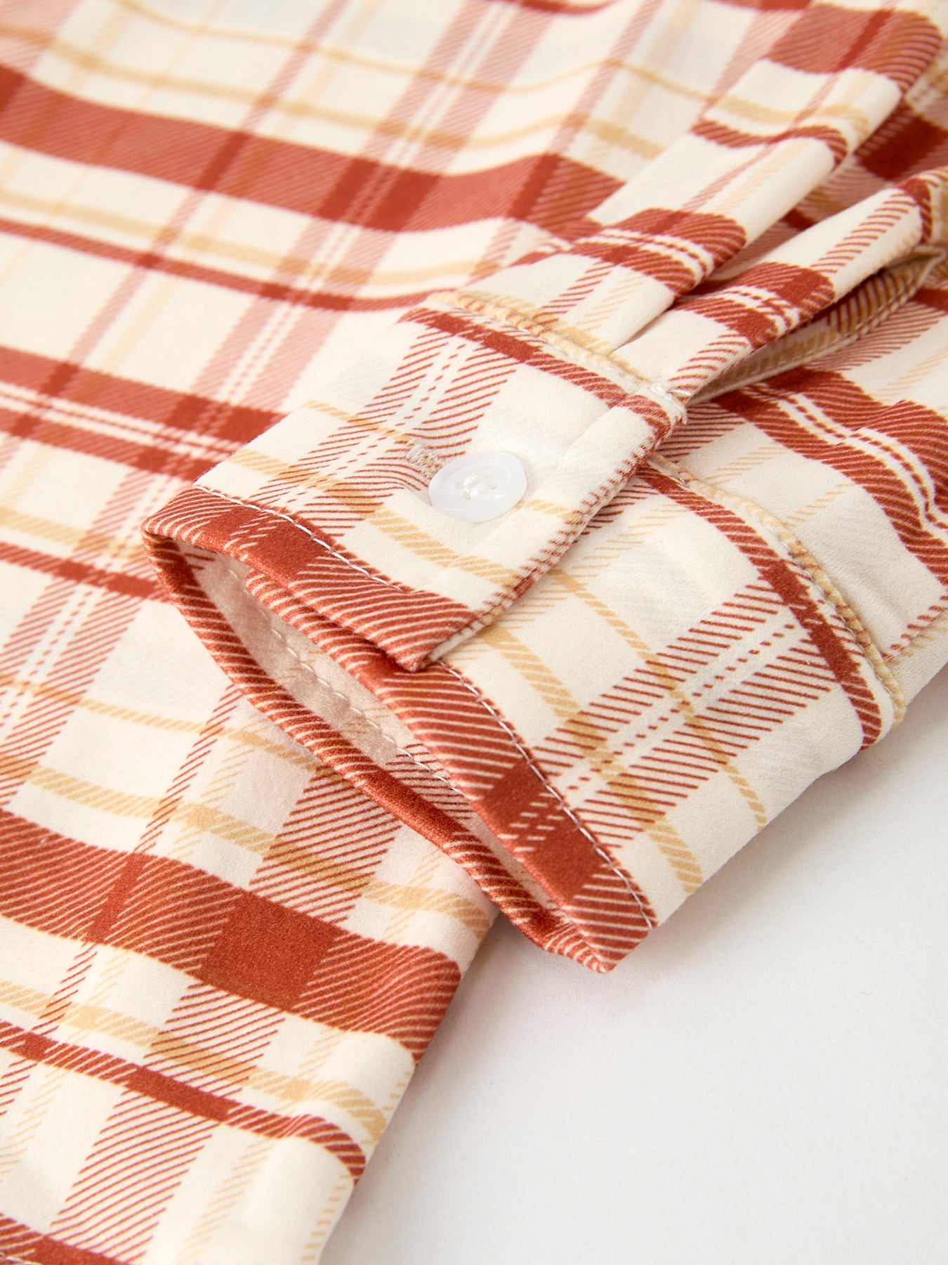 PREORDER Thanksgiving  Plaid Shirt Long Sleeve Boys Top