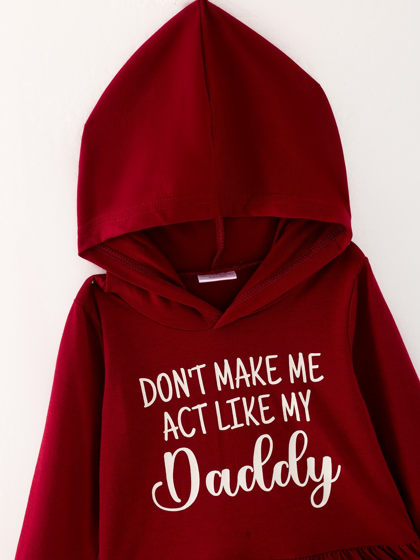 Girls Set Of 2 Pcs In One Package “Wild Child” Print Hooded Sweatshirt Set